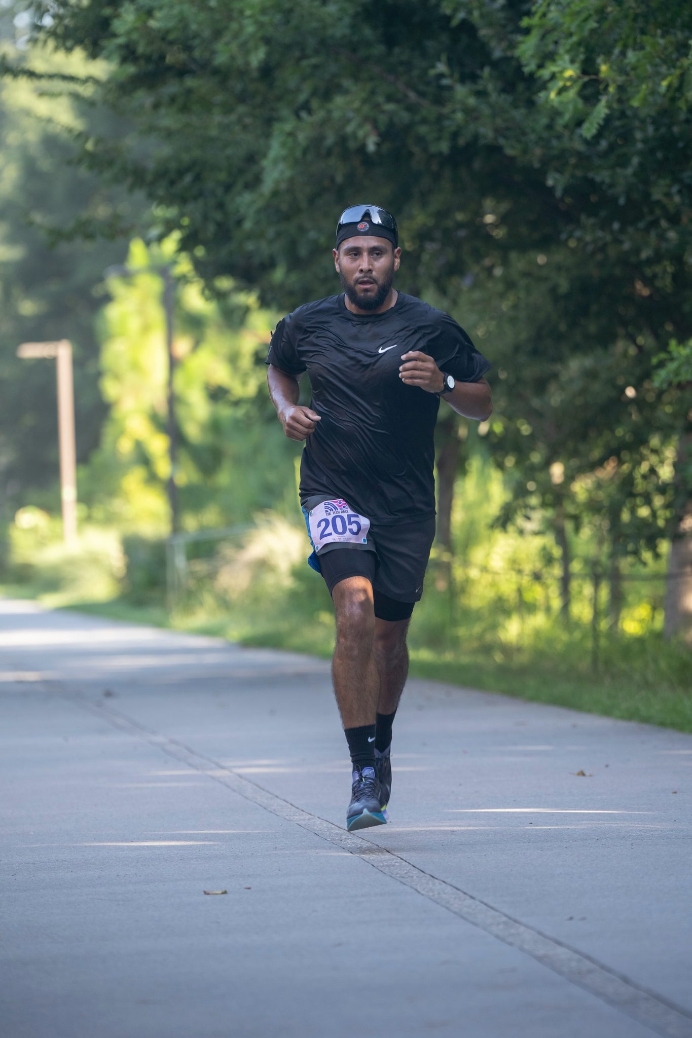 Runner at The Tech Race